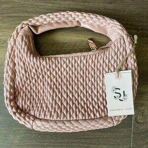 Sincerely Jules Blush pink Top Handle Bag-NWT
